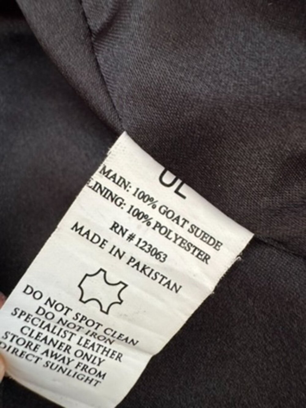 Free People Understated Leather Goat Suede Studded Skirt - Brown/XS - Picture 3 of 7